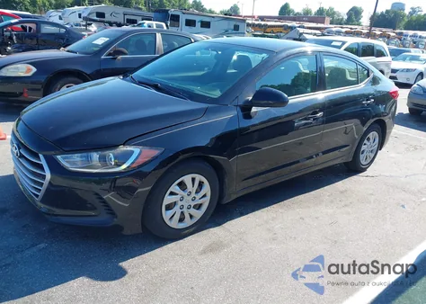 2018 Hyundai Elantra Se from USA, damaged, VIN 5NPD74LFXJH278347